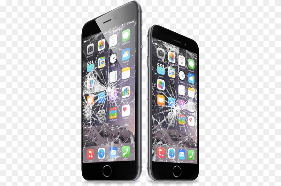 Iphone Broken 6 Image Iphone 10 Repair Screen, Electronics, Mobile Phone, Phone Free Png