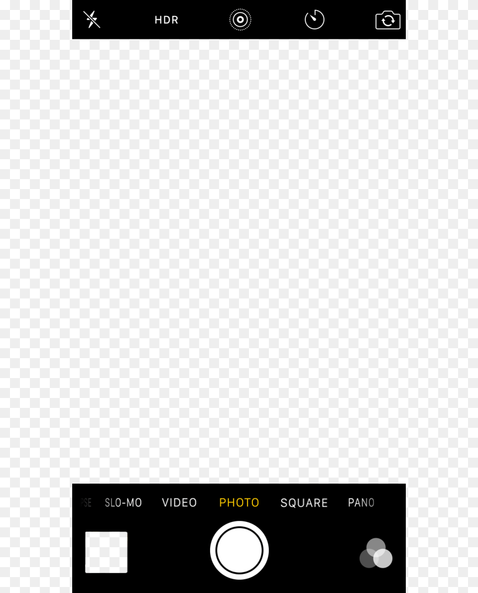 Iphone Camera Screen Transparent Free Png