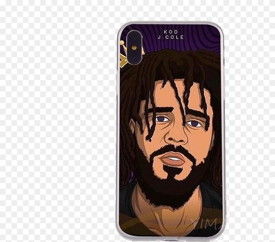 Iphone Case J Cole Cartoon, Phone, Electronics, Mobile Phone, Adult Free Png