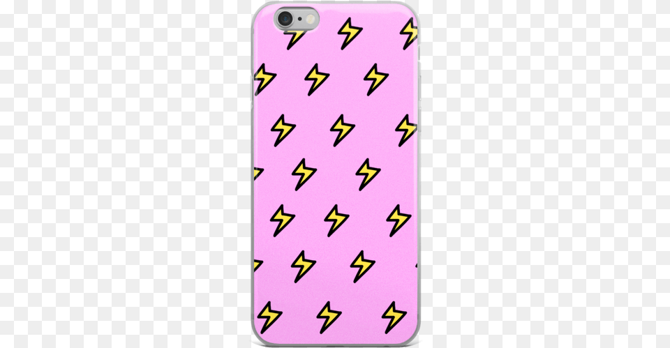 Iphone Case Pink Lightning Mobile Phone Case, Electronics, Mobile Phone, Pattern Free Png