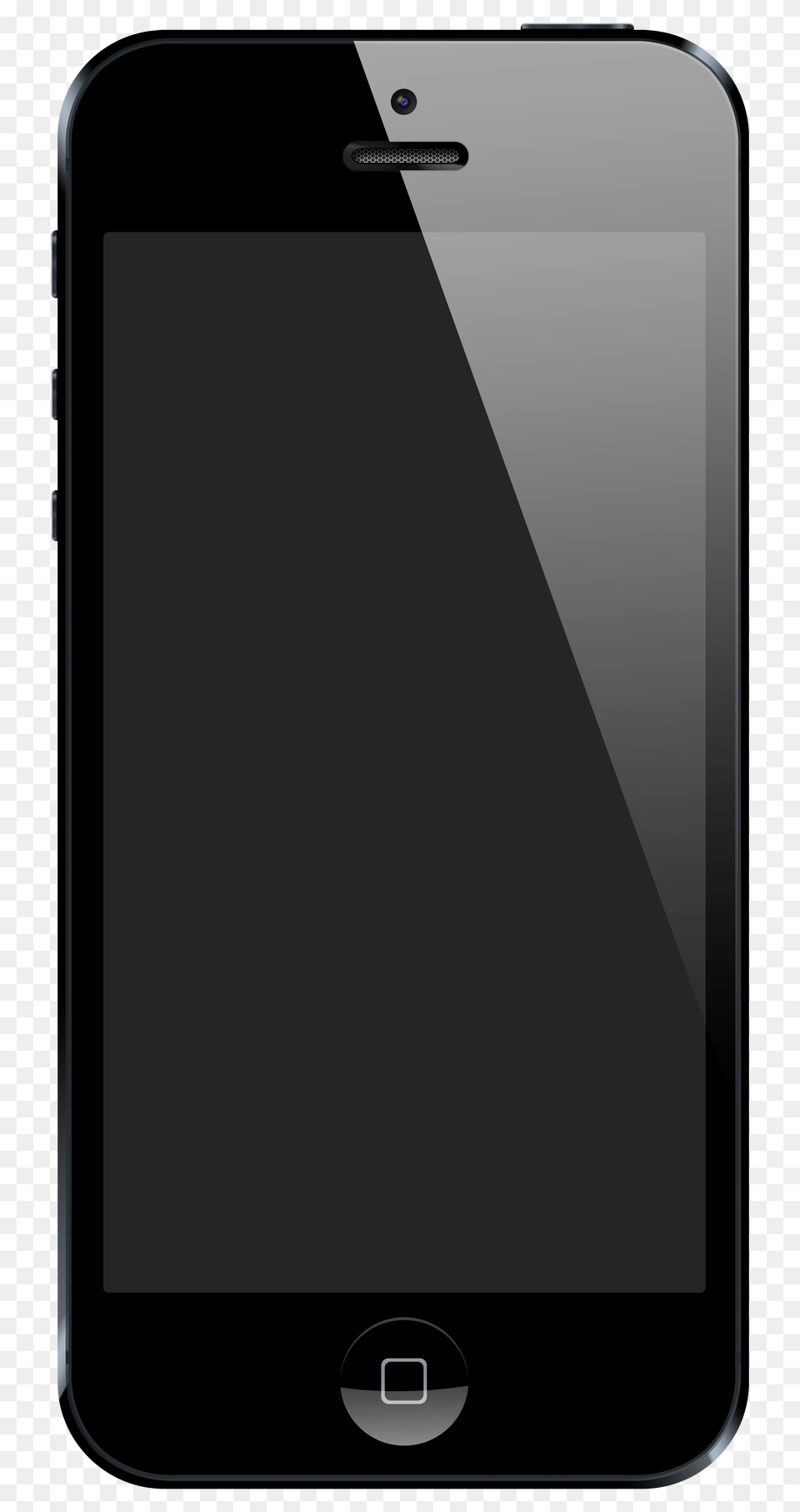 Iphone Clipart Ipad Frame Transparent Phones With A Black Screen, Electronics, Mobile Phone, Phone Png Image
