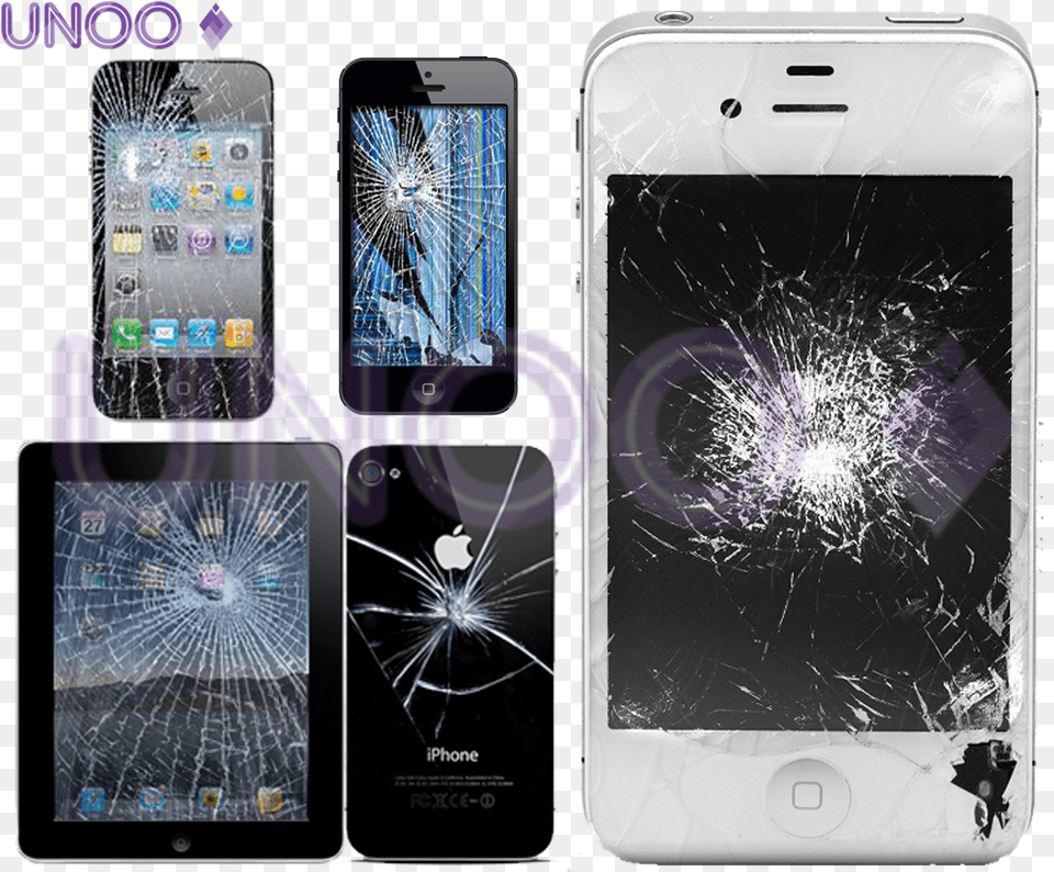 Iphone Cracked Screen Dubai Iphone, Electronics, Mobile Phone, Phone Free Png Download