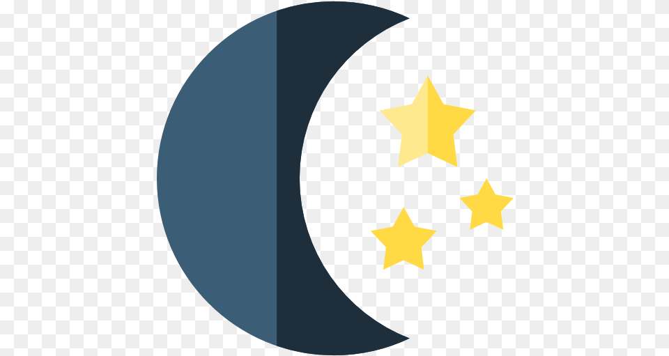 Iphone Crescent Moon Icon Flag, Star Symbol, Symbol, Nature, Night Free Png