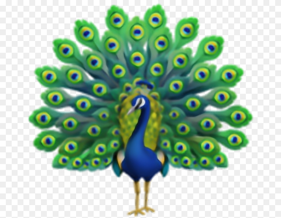 Iphone Emoji Emojis Iphoneemoji Emojisticker Apple Peacock Emoji, Animal, Bird Free Png Download