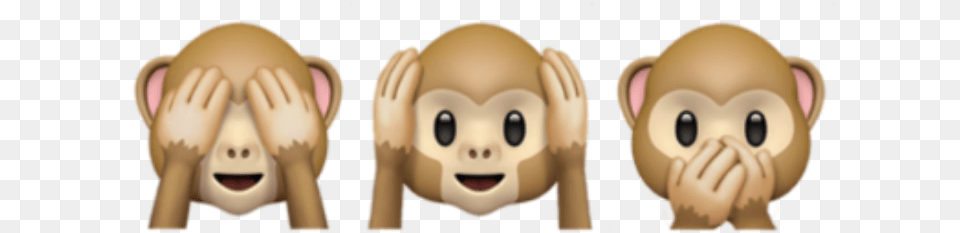 Iphone Emoji Emojisticker Monkeyemoji Monkey Monkey Emoji Ios, Baby, Person, Alien Png