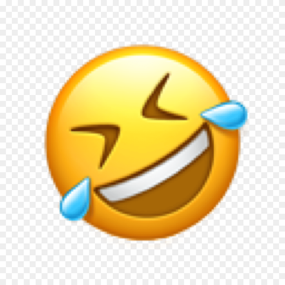 Iphone Emoji Laughing Crying Freetoedit Free Transparent Png