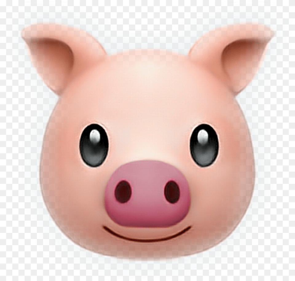 Iphone Emoji Pig With No Emoji De Iphone Animales, Toy, Piggy Bank, Animal, Mammal Free Png