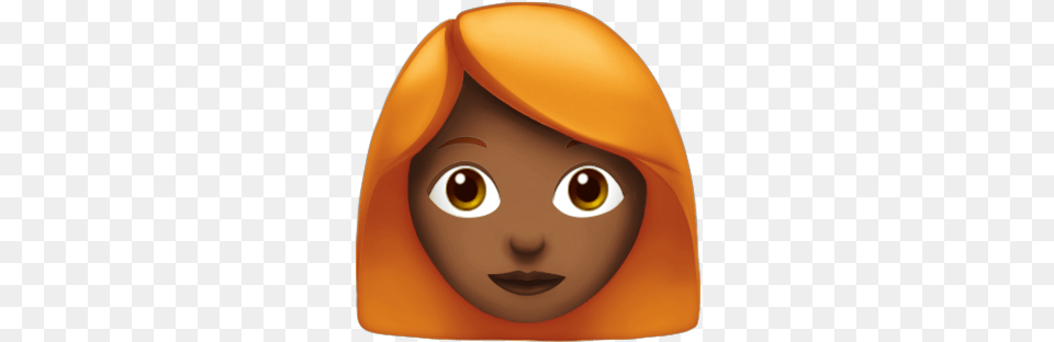 Iphone Ginger Emoji, Clothing, Hat, Hood, Face Free Png