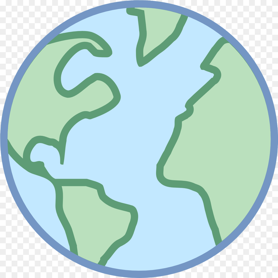 Iphone Globe Clipart Color Globe Icon Drawable Picture Of The Earth, Astronomy, Outer Space, Planet, Disk Free Transparent Png