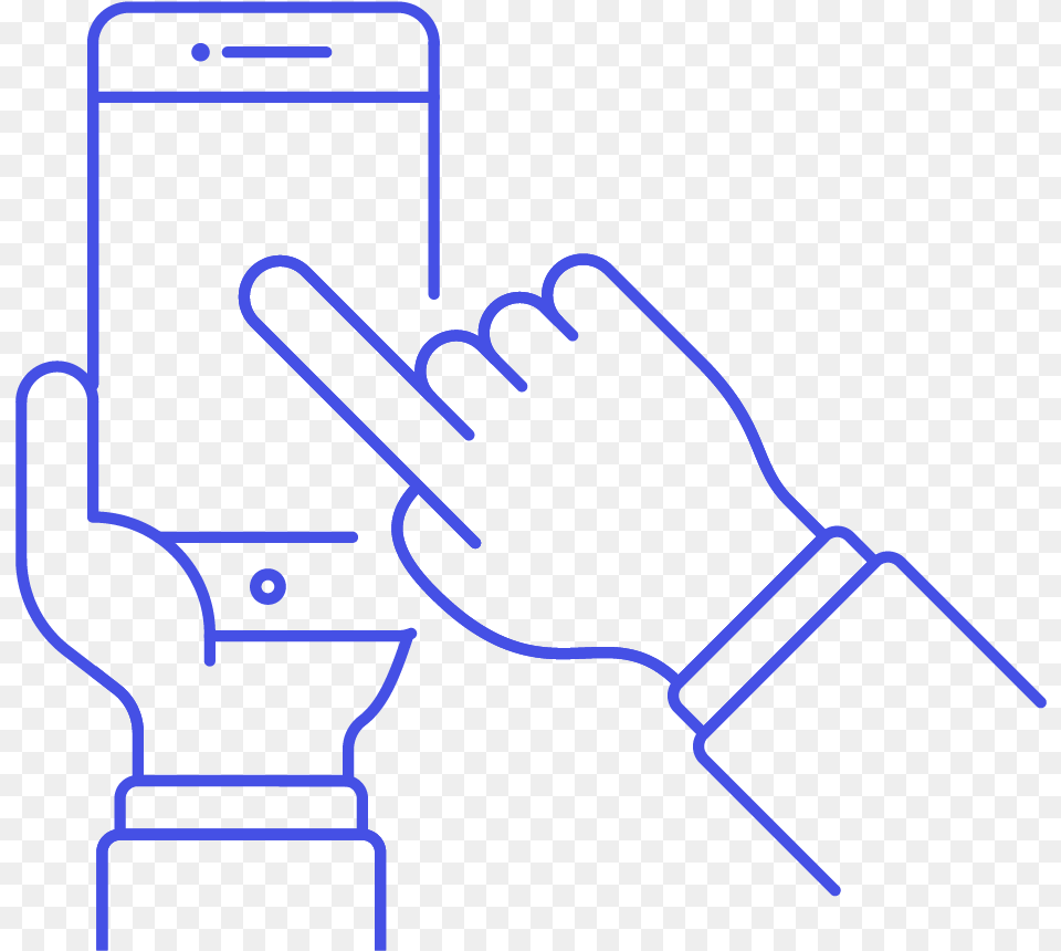 Iphone Hand Touch User Con Smartphonne Icon, Electronics, Phone, Mobile Phone, Body Part Free Transparent Png