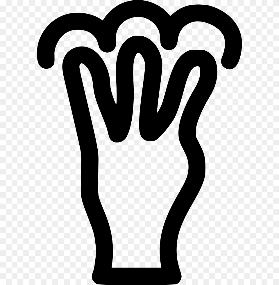 Iphone Hand Zoom Finger Thumb Communication Palm Illustration, Clothing, Glove, Stencil, Body Part Free Transparent Png
