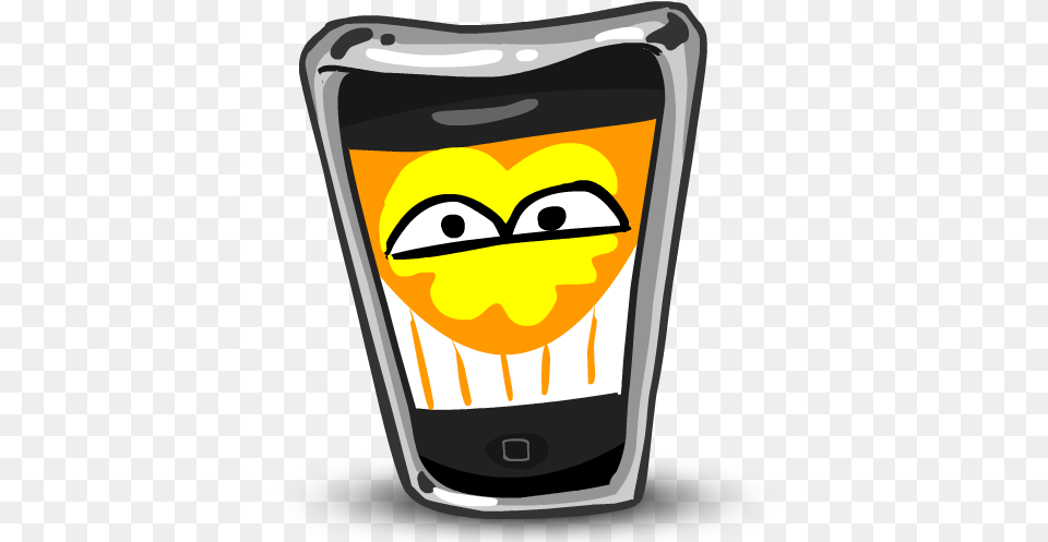 Iphone Happy Icon Ico Or Icns Vector Icons Cell Phone Funny, Electronics, Mobile Phone Free Png