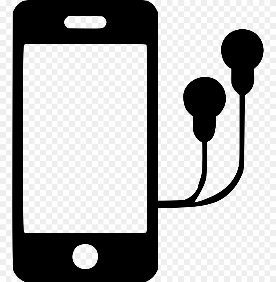 Iphone Headphones Icon Free Download, Electronics, Mobile Phone, Phone Png Image