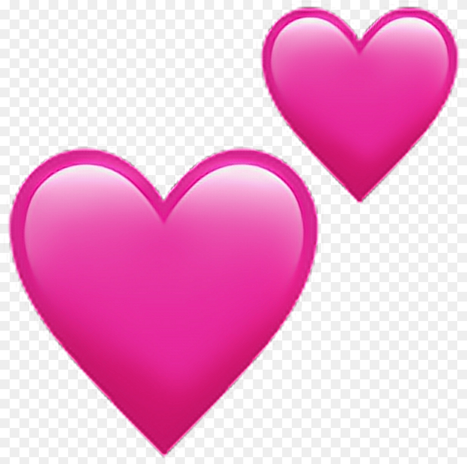 Iphone Heart Emoji Pink Love Heart Emoji, Balloon Png Image