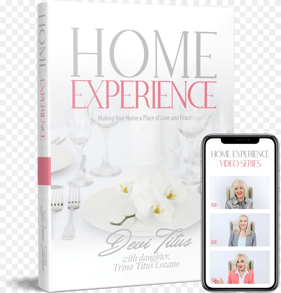 Iphone Home Experience Making Your Home A Place Of Love And, Book, Publication, Adult, Person Free Png Download