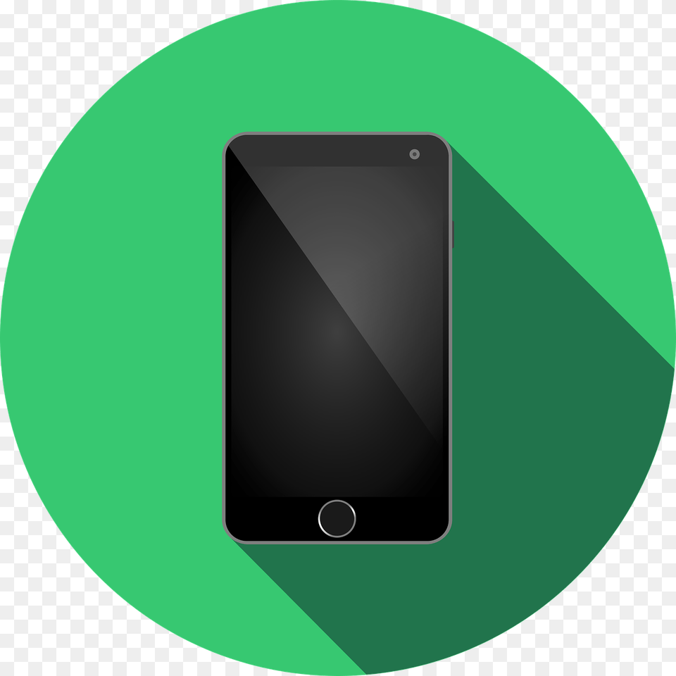 Iphone Icon Flat Design Vector Phone Flat Design Icon, Electronics, Mobile Phone, Disk Free Transparent Png