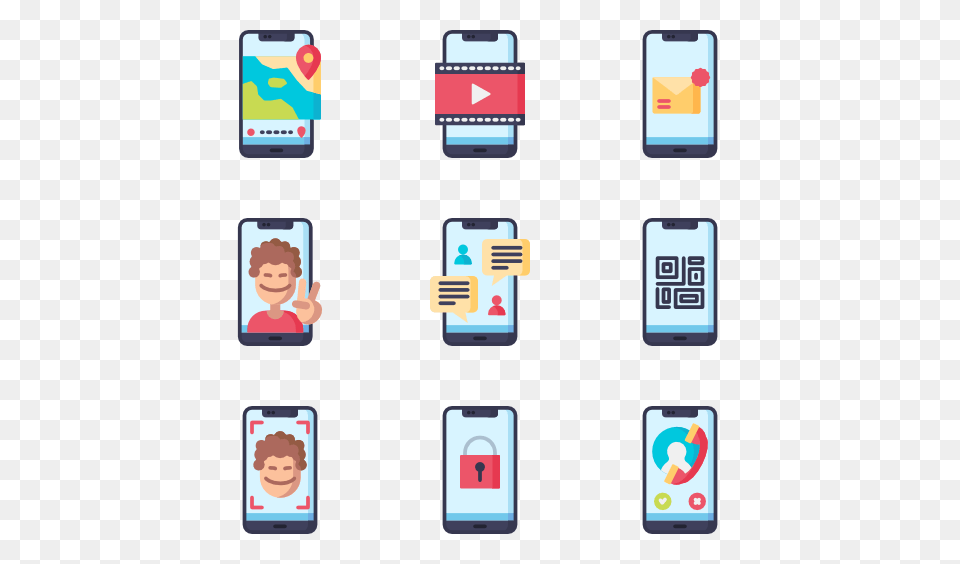 Iphone Icons, Electronics, Mobile Phone, Phone, Baby Free Transparent Png