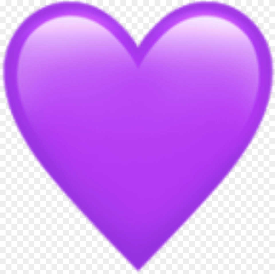 Iphone Iphoneemoji Purple Heart Emoji Purple Heart Emoji, Balloon Free Png