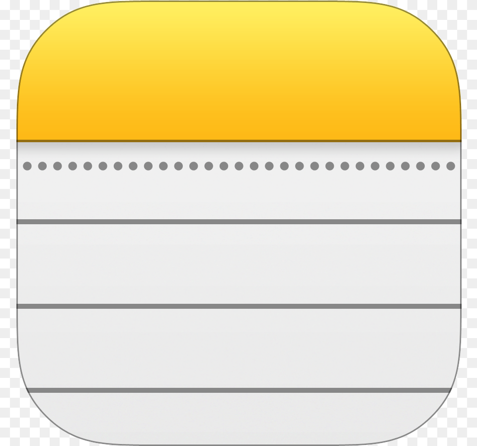 Iphone Notes App Icon Notes Icon On Phone, Page, Text Free Png