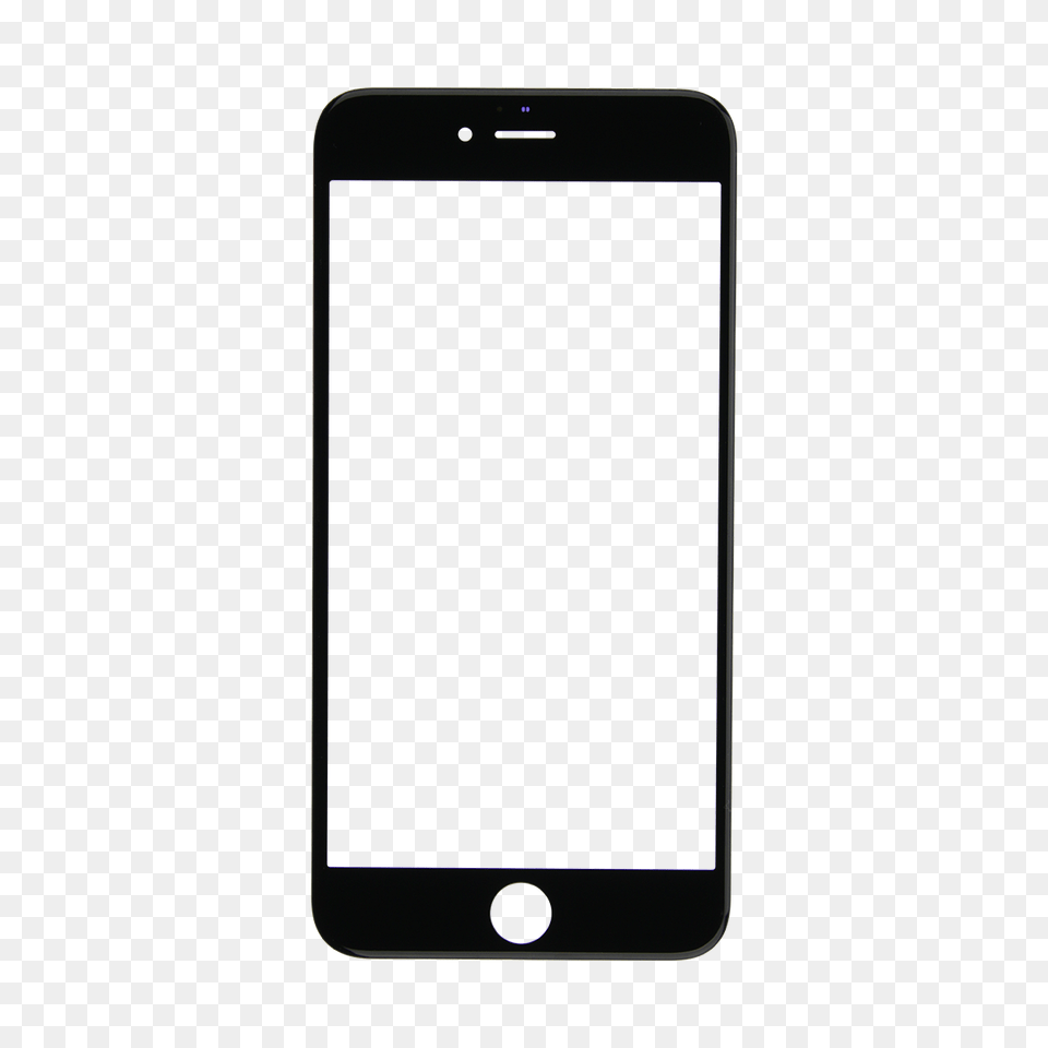 Iphone Plus Black Glass Lens Screen And Front Frame, Electronics, Mobile Phone, Phone Free Png