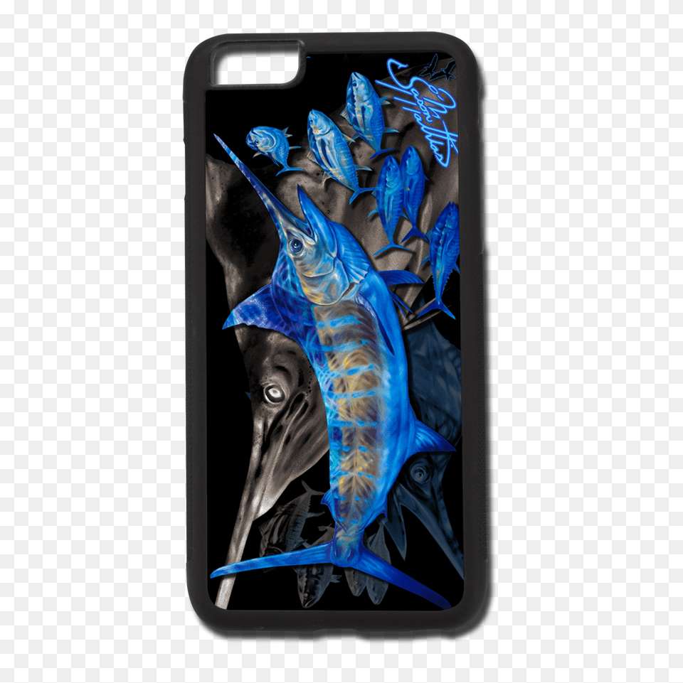 Iphone Plus Blue Marlin It, Animal, Fish, Sea Life, Electronics Png
