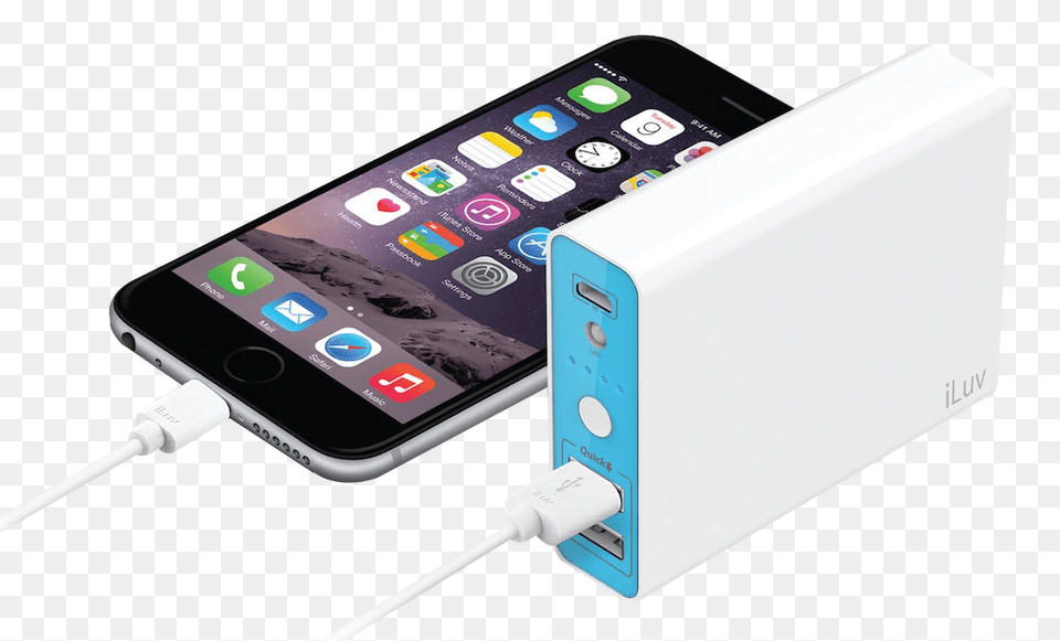 Iphone Power Bank Charger Image, Electronics, Mobile Phone, Phone Free Transparent Png