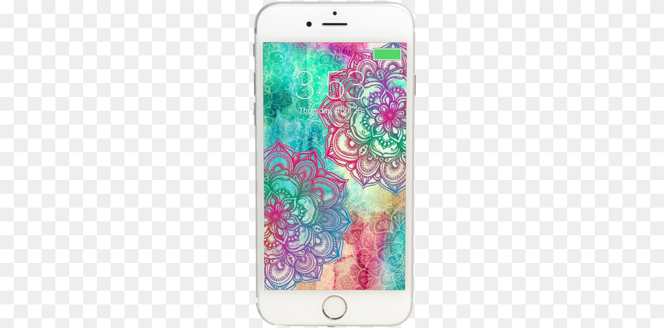 Iphone Pretty Backgrounds Mandala Blue, Electronics, Mobile Phone, Phone, Pattern Png Image