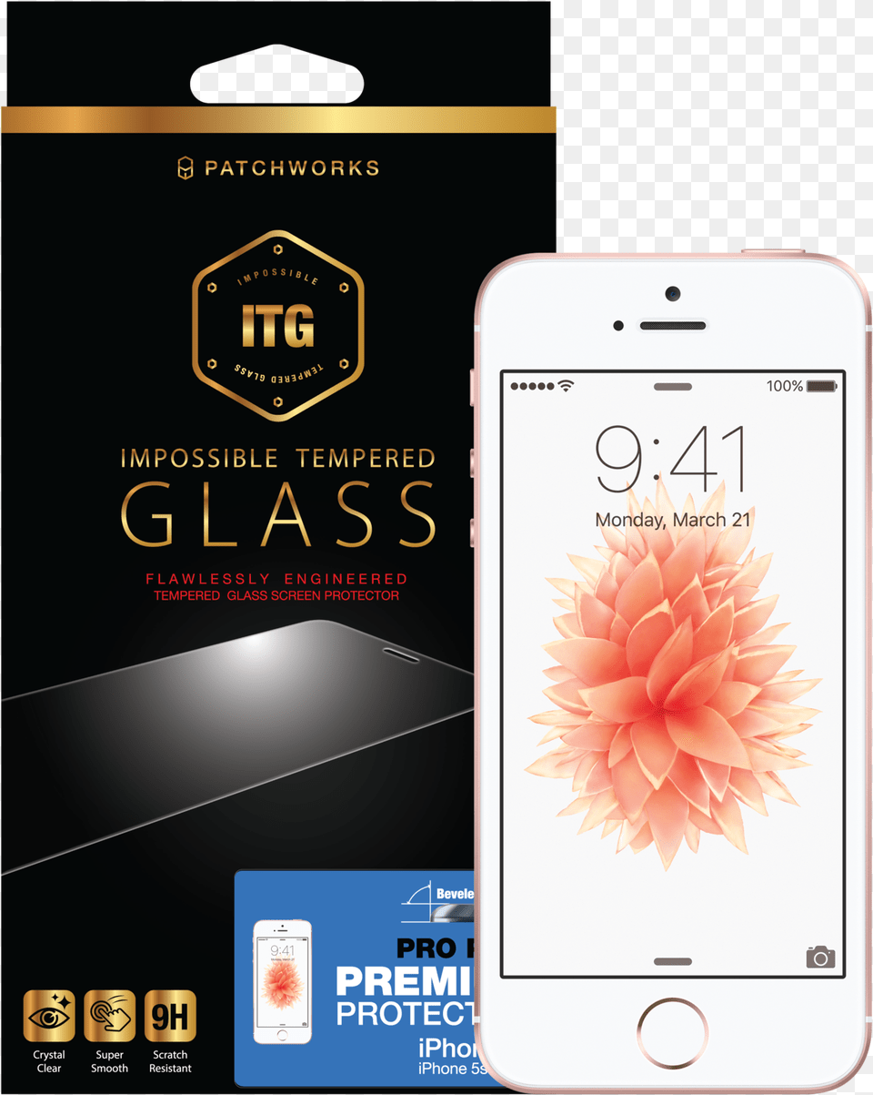 Iphone Se Iphone 5s 5 5c Glass Screen Protector Iphonese5s5c5 Itg Privacy Impossible Tempered, Electronics, Mobile Phone, Phone Png Image
