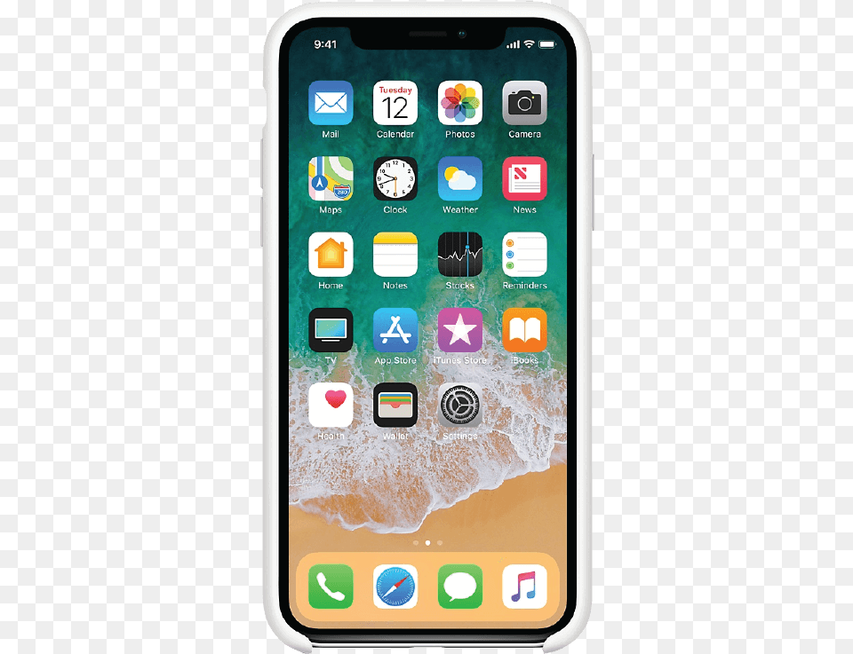 Iphone Service Bangalore Iphone X With White Silicone Case, Electronics, Mobile Phone, Phone Free Png Download