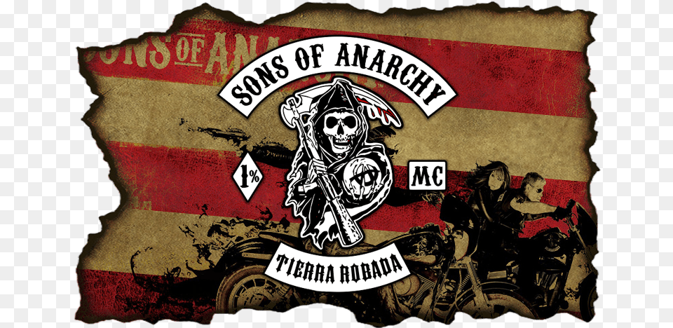 Iphone Sons Of Anarchy Sons Of Anarchy Logo Hd, Person, Advertisement, Poster, Baby Free Png Download