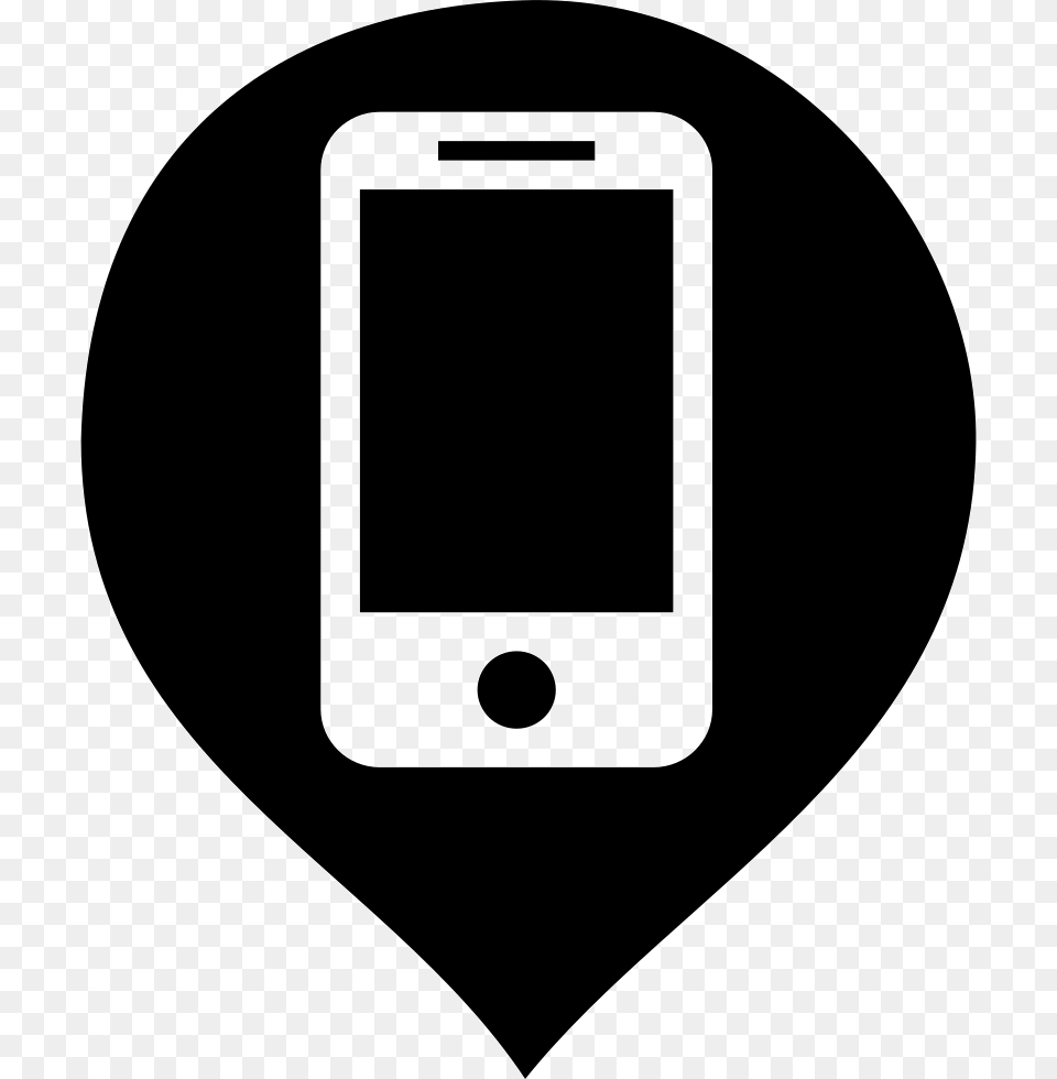 Iphone Svg Illustration Mobile Phone, Electronics, Mobile Phone Free Png