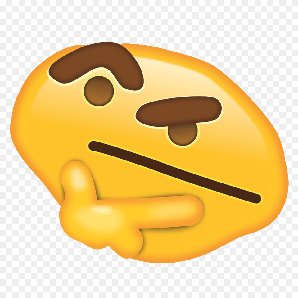 Iphone Thonk Thinking, Food, Sweets, Clothing, Hardhat Free Png Download