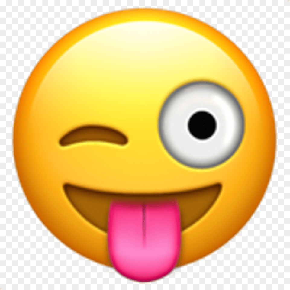 Iphone Tongue Out Emoji With Iphone Emoji Tongue Out Png Image