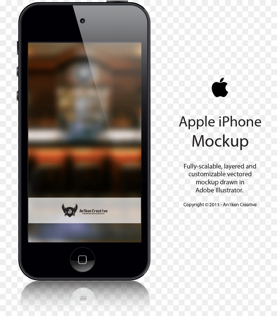 Iphone Vector Apple Mockup 5 Iphone, Electronics, Mobile Phone, Phone Png Image