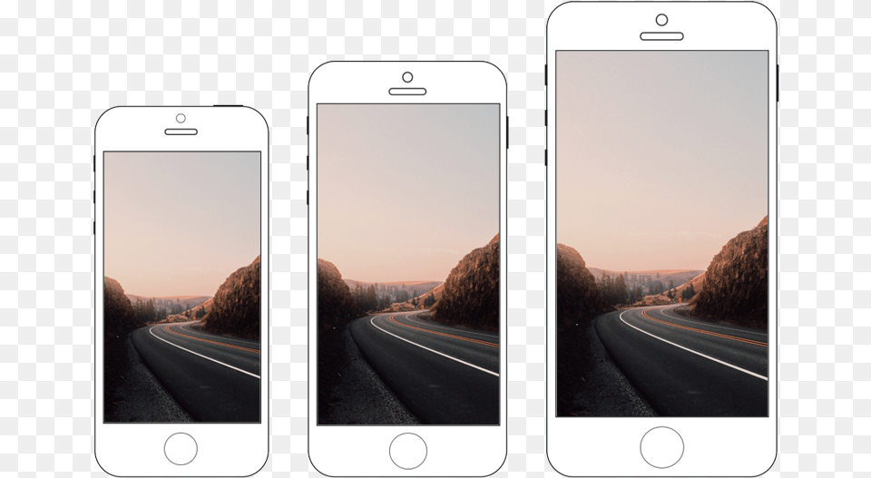 Iphone Wallpapers Iphone, Electronics, Mobile Phone, Phone, Road Free Png Download