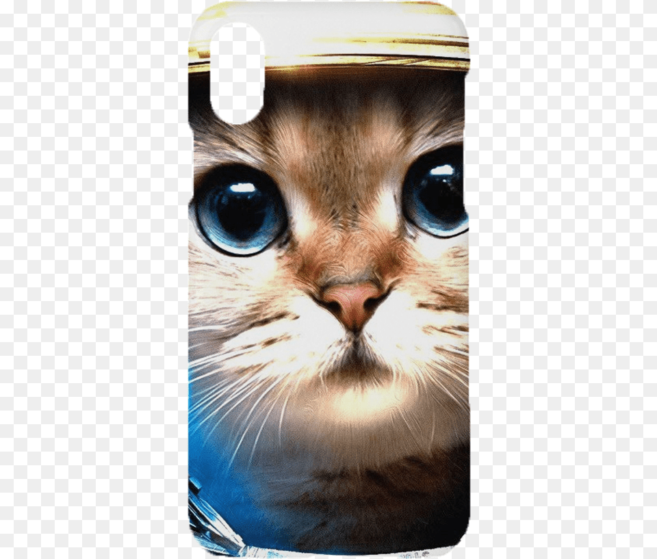 Iphone X Cat Design Phone Case Amy Like Pillowcases Funny Creative Space Cat Design, Animal, Mammal, Pet, Photography Free Png Download