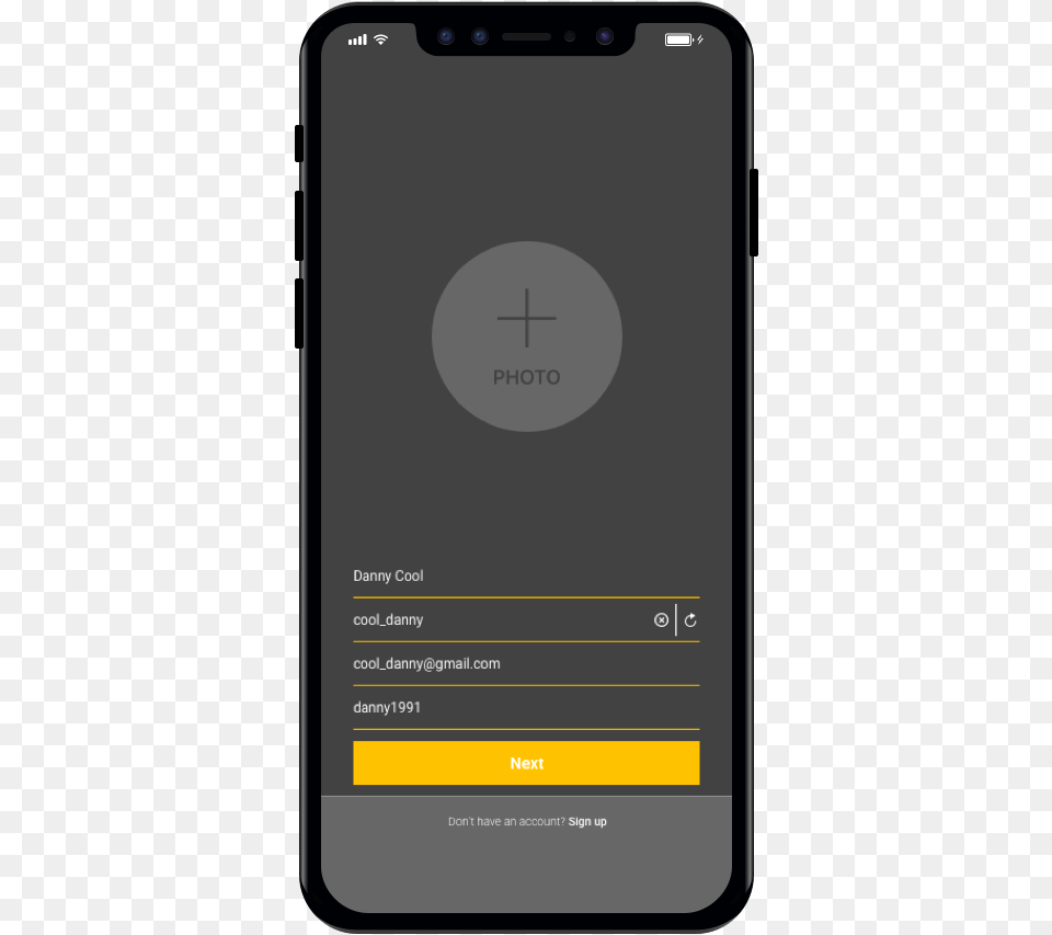 Iphone X Create Profile, Electronics, Mobile Phone, Phone Png Image