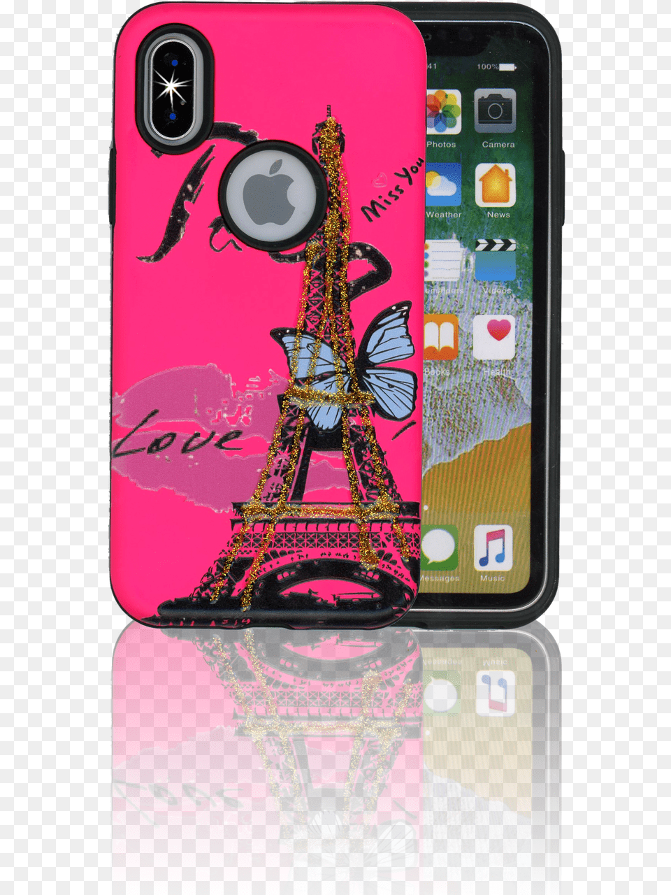 Iphone X Mm 3d Paris Butterfly Mobile Phone, Electronics, Mobile Phone Png