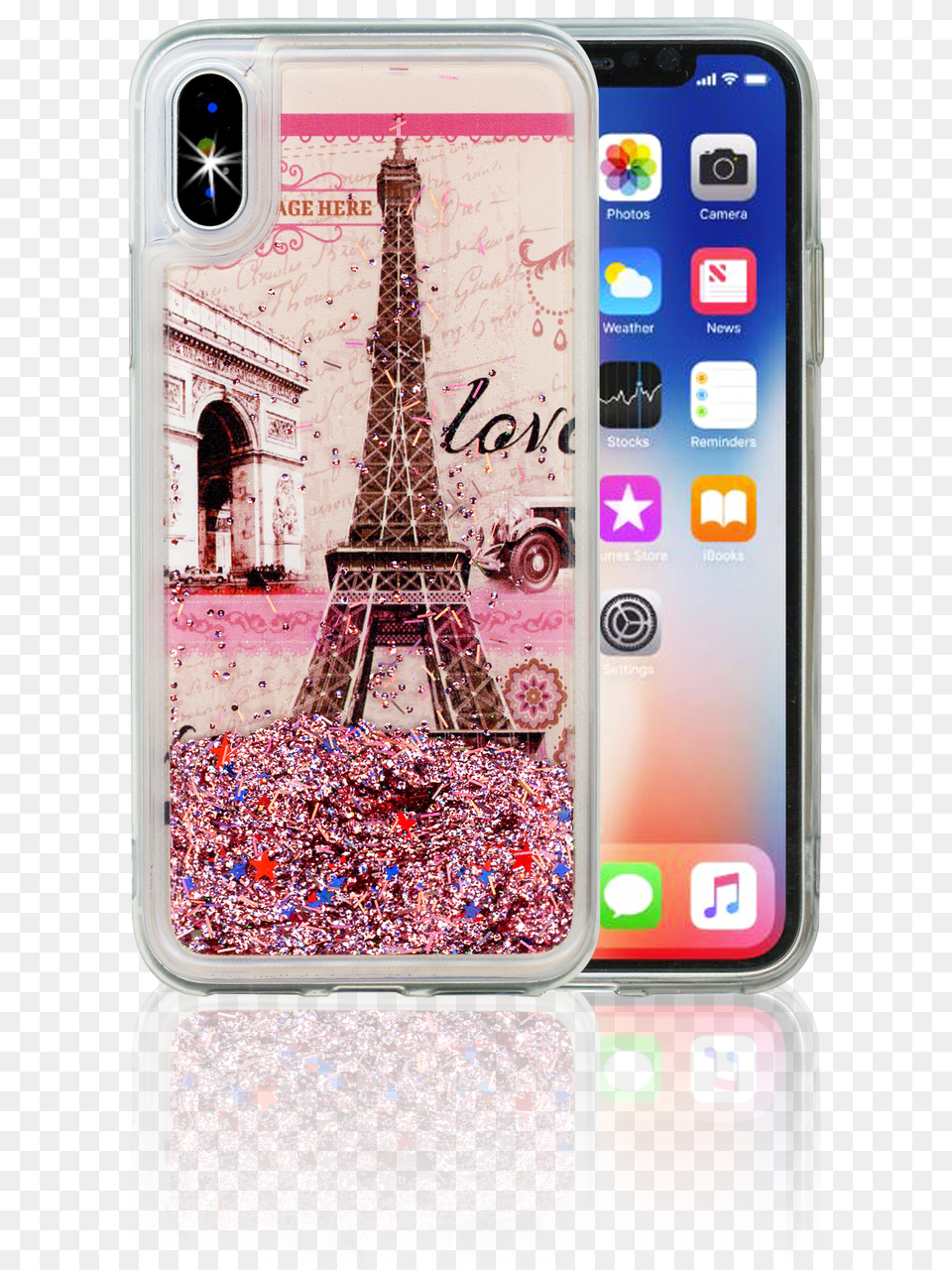 Iphone X Mm Water Glitter Paris Samsung Galaxy J7 2015 Paris Eiffel Tower Anti Shock, Electronics, Mobile Phone, Phone, Machine Png