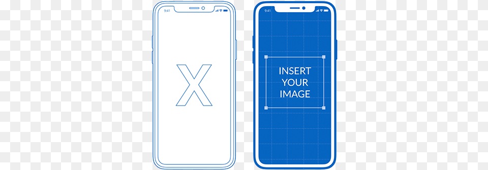 Iphone X Mockup And Psd Iphone X Mockup For Powerpoint, Electronics, Mobile Phone, Phone Png