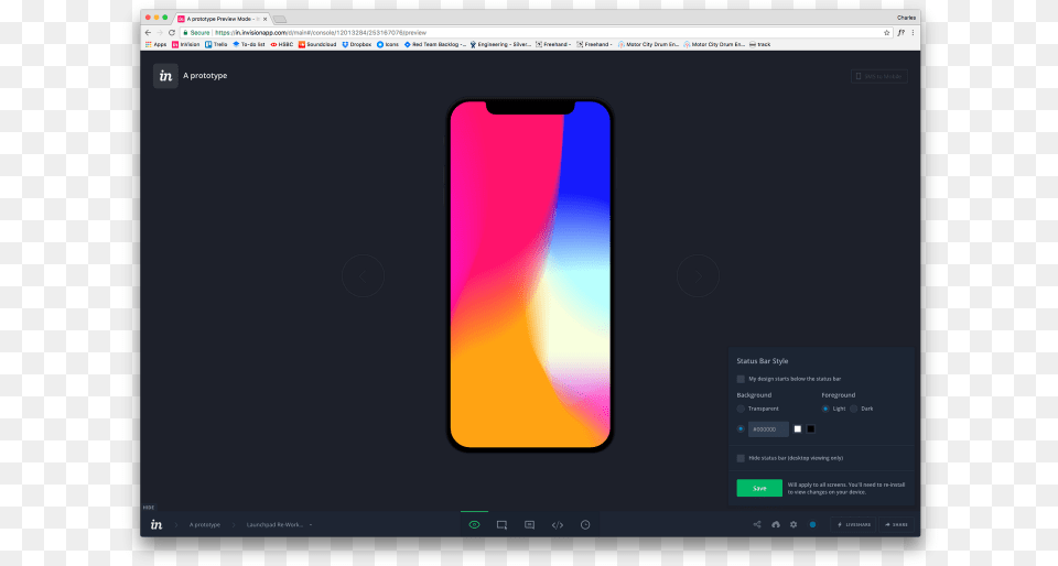 Iphone X Mockup Invision Studio, Computer, Electronics, File, Pc Free Png Download