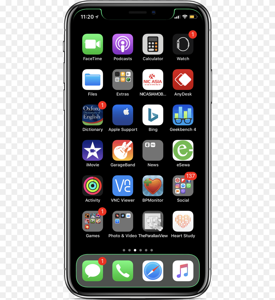 Iphone X Notch Disco Light Iphone Phone Emoji, Electronics, Mobile Phone Free Transparent Png