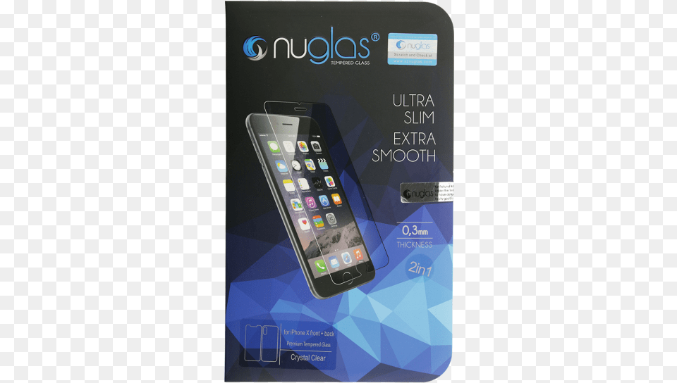 Iphone X Nuglas Screen Protector Nu Glas Iphone 7 Tempered Glass Screen Protector, Electronics, Mobile Phone, Phone Free Transparent Png
