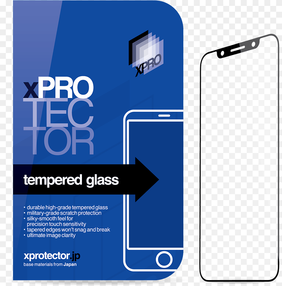 Iphone X Tempered Glass 033 Full 3d Black Screen Protector Smartphone, Advertisement, Poster, Electronics, Phone Free Transparent Png