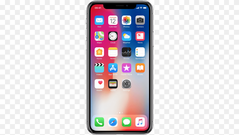 Iphone X Ten 10 Iphone, Electronics, Mobile Phone, Phone Free Transparent Png