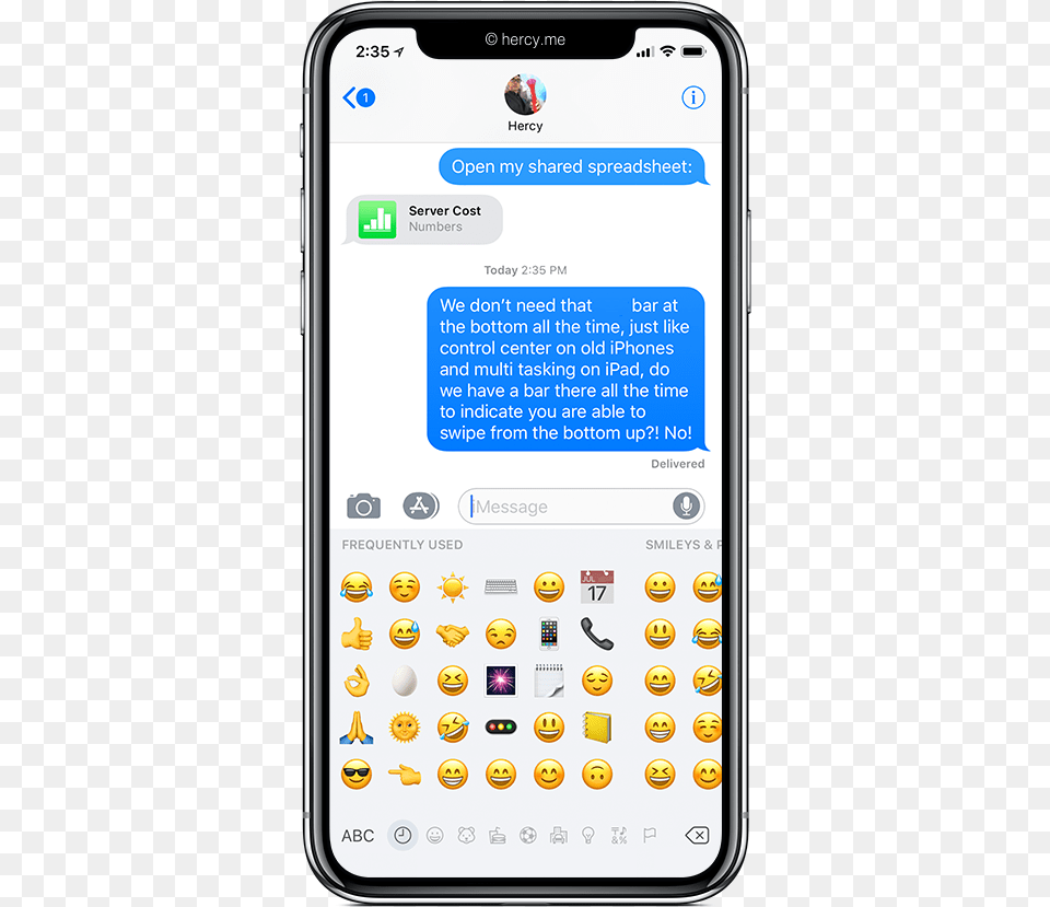 Iphone X Text Messages, Electronics, Mobile Phone, Phone, Text Message Png