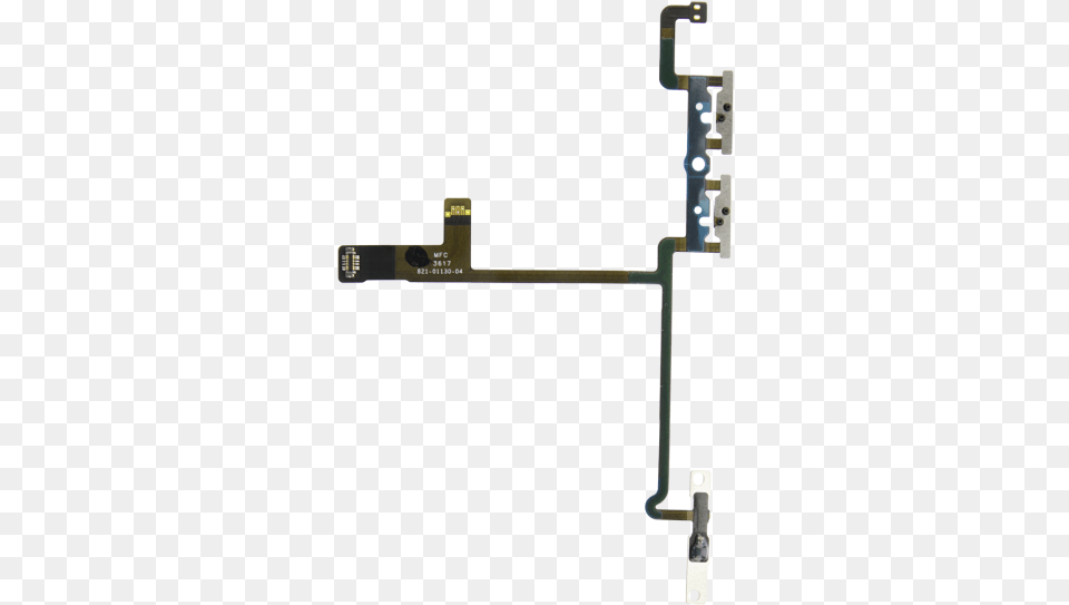 Iphone X Volume Button Flex Cable Back Iphone X Volume Flex Cable, Device Free Png Download