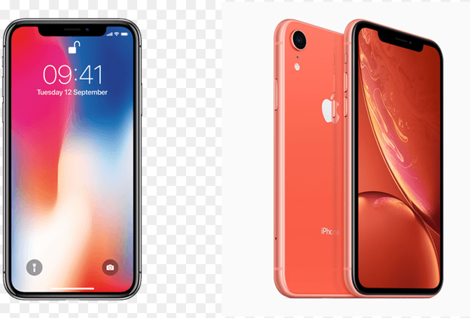 Iphone Xr Vs Iphone X, Electronics, Mobile Phone, Phone Free Png