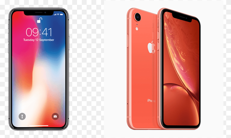Iphone Xr Vs Iphone X, Electronics, Mobile Phone, Phone Free Png Download
