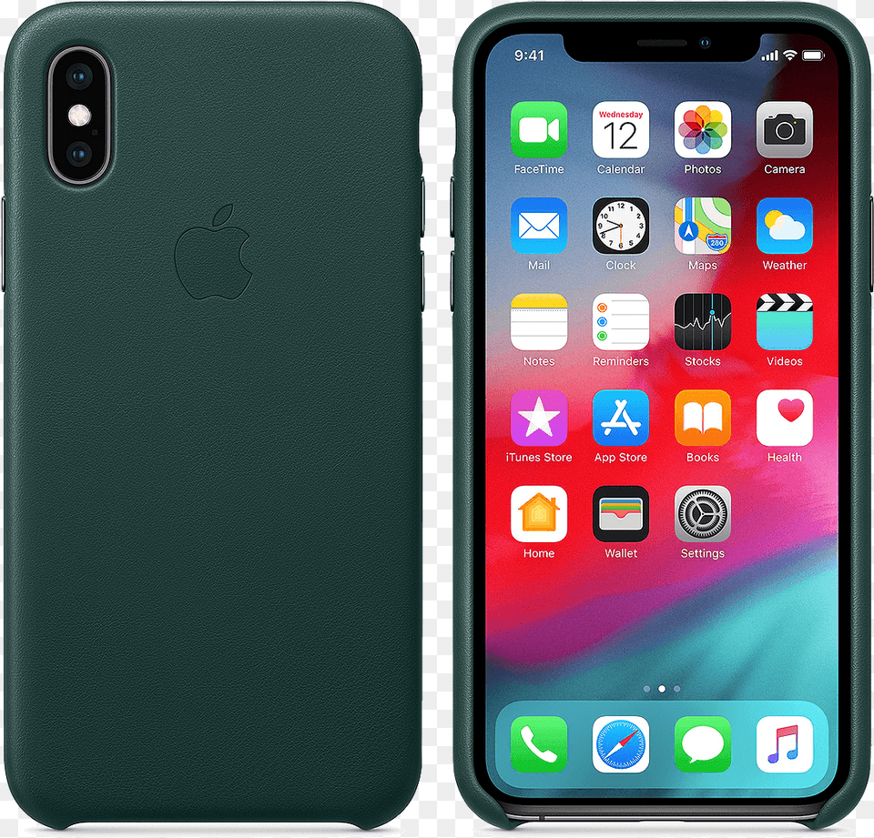 Iphone Xs Leather Case, Electronics, Mobile Phone, Phone Free Png Download